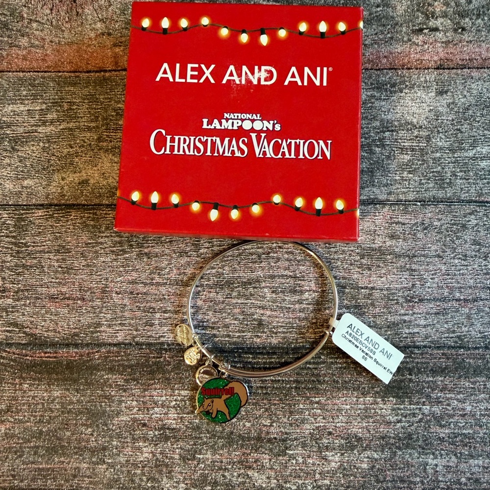 Alex and Ani National Lampoon’s Christmas Vacation Squirrel Bracelet
